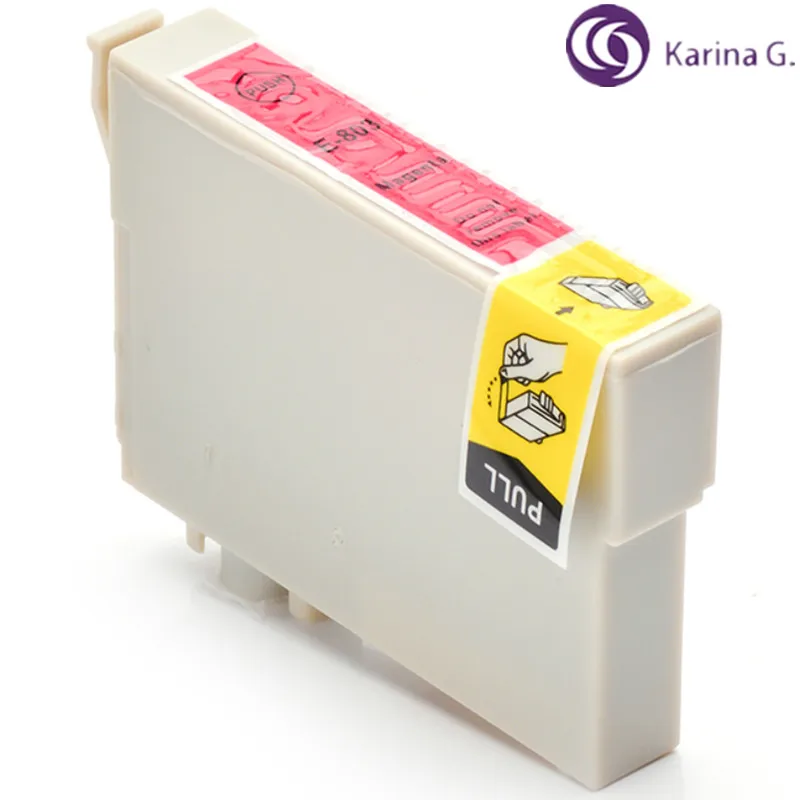 Совместимый чернильный картридж для T0801 T0806 подходит Epson