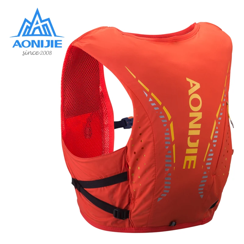 AONIJIE C958 Lightweight Ultra Vest 8L Hydration Backpack Pack Bag Soft Water Bladder Flask Hiking Trail Running Marathon Race
