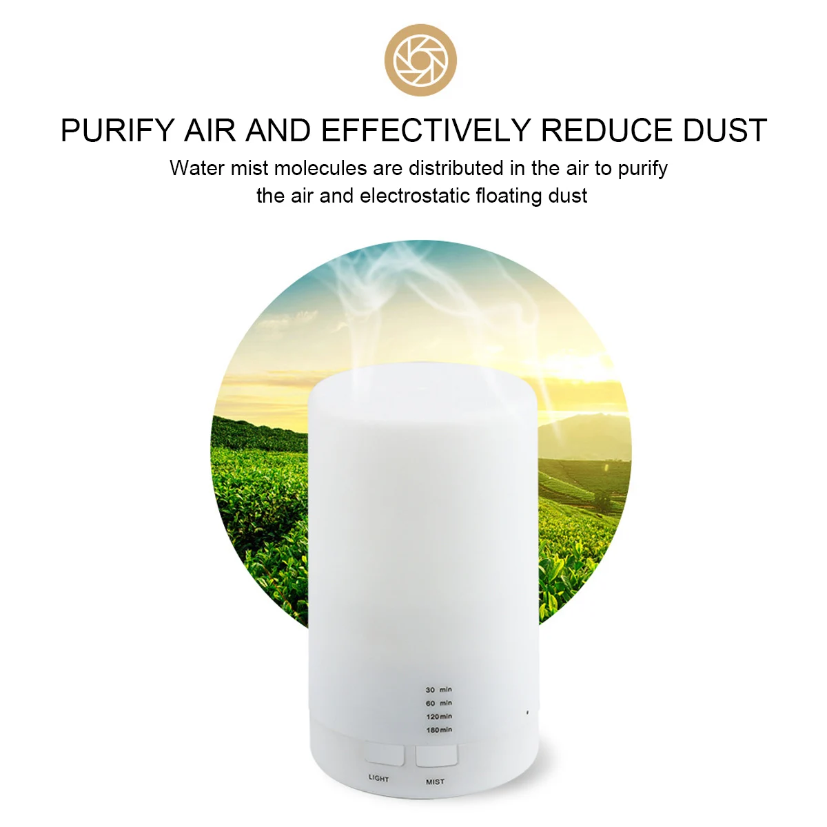 USB увлажнитель Ультразвуковой аромадиффузор эфирное масло Электрический