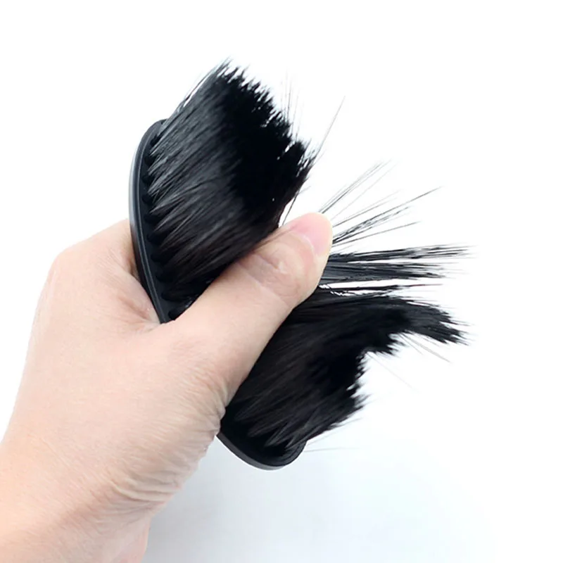 Щетка для чистки волос шеи и лица мягкая щетка стрижки бороды инструменты