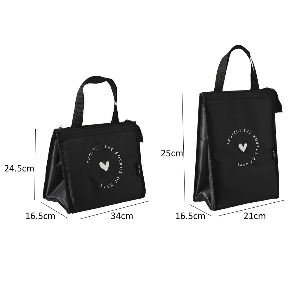 

Portable Lunch Bag Insulation Pouch Food Fruit Organizer Box Food Carrying Storage Bags for Kitchen Picnic Travelling