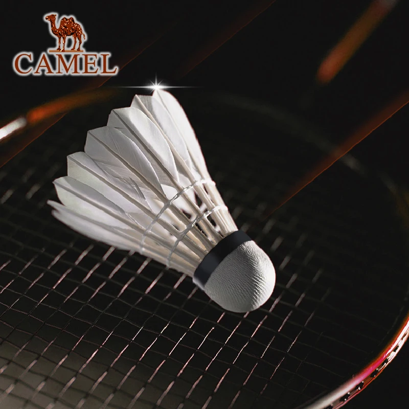 

CAMEL Badminton 12/pack Outdoor Indoor Single Double Training Ball Resistant To Playing Duck Feather Professional Game Ball
