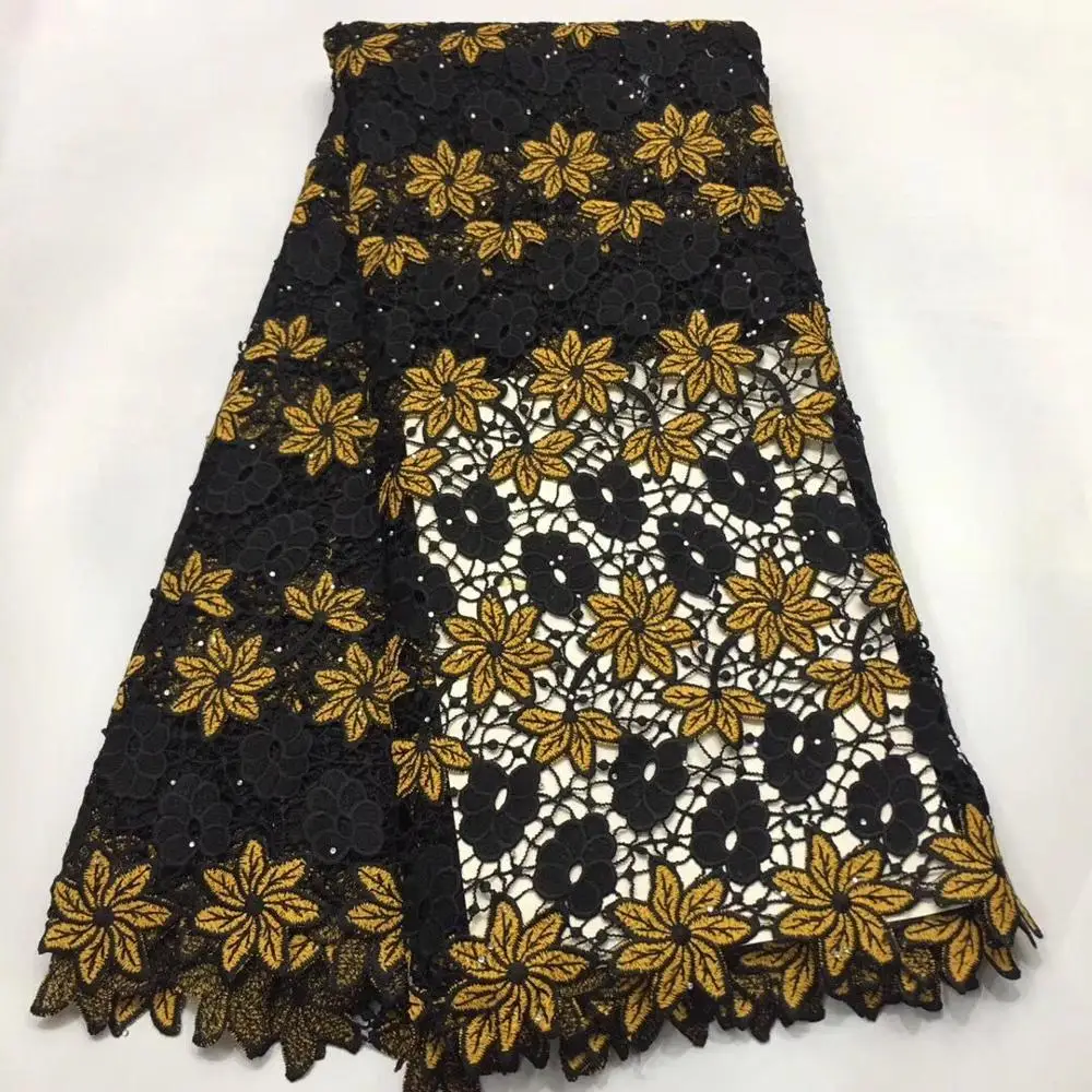 Новинка 2019 африканская швейцарская вуаль ручной работы кружевная ткань высокое