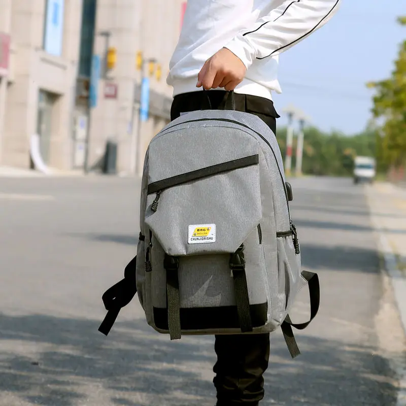 Большие вместительные рюкзаки мужские школьные сумки для мальчиков-подростков