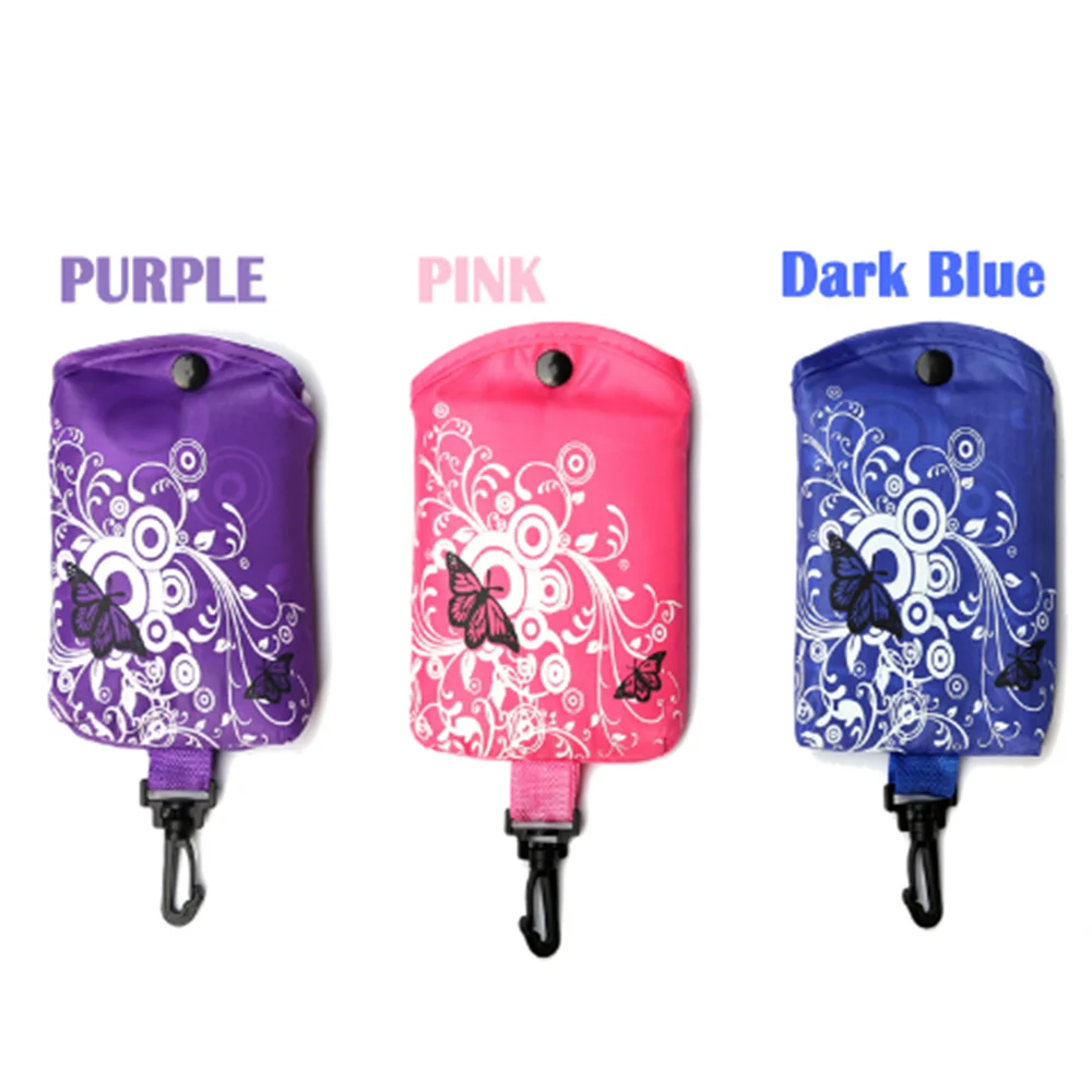 Карманная Сумка бабочка для покупок экологически чистая складная сумка на плечо