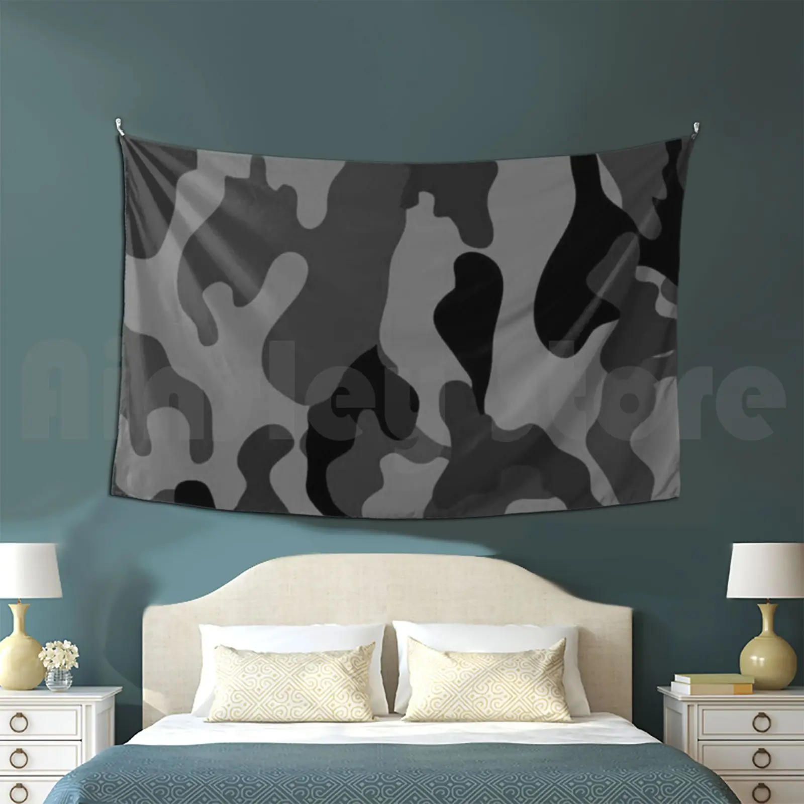 

Tapestry Gray Camouflage 1603 A Cute Gray Camouflage