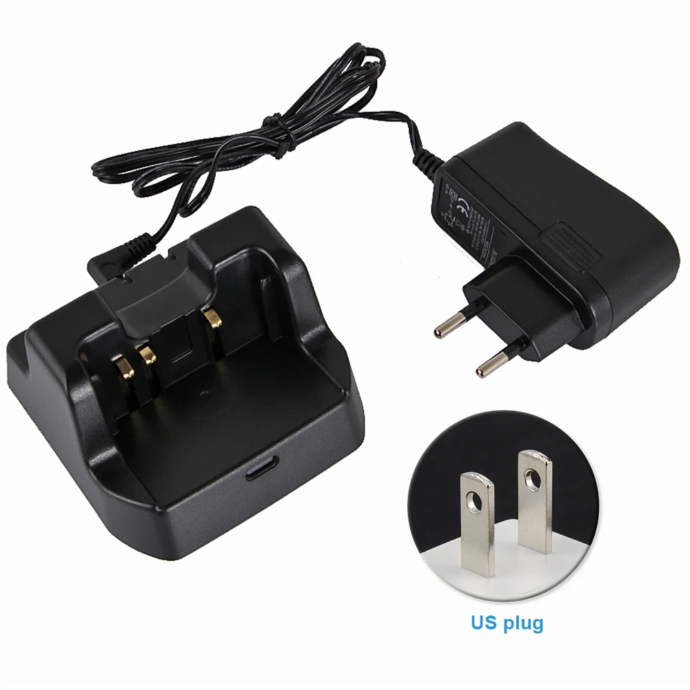 

Radio Battery Charger CD 47 Desk Rapid Plug Charging Stable Bedroom Standard Black Portable Home Electrical For Yaesu VX160