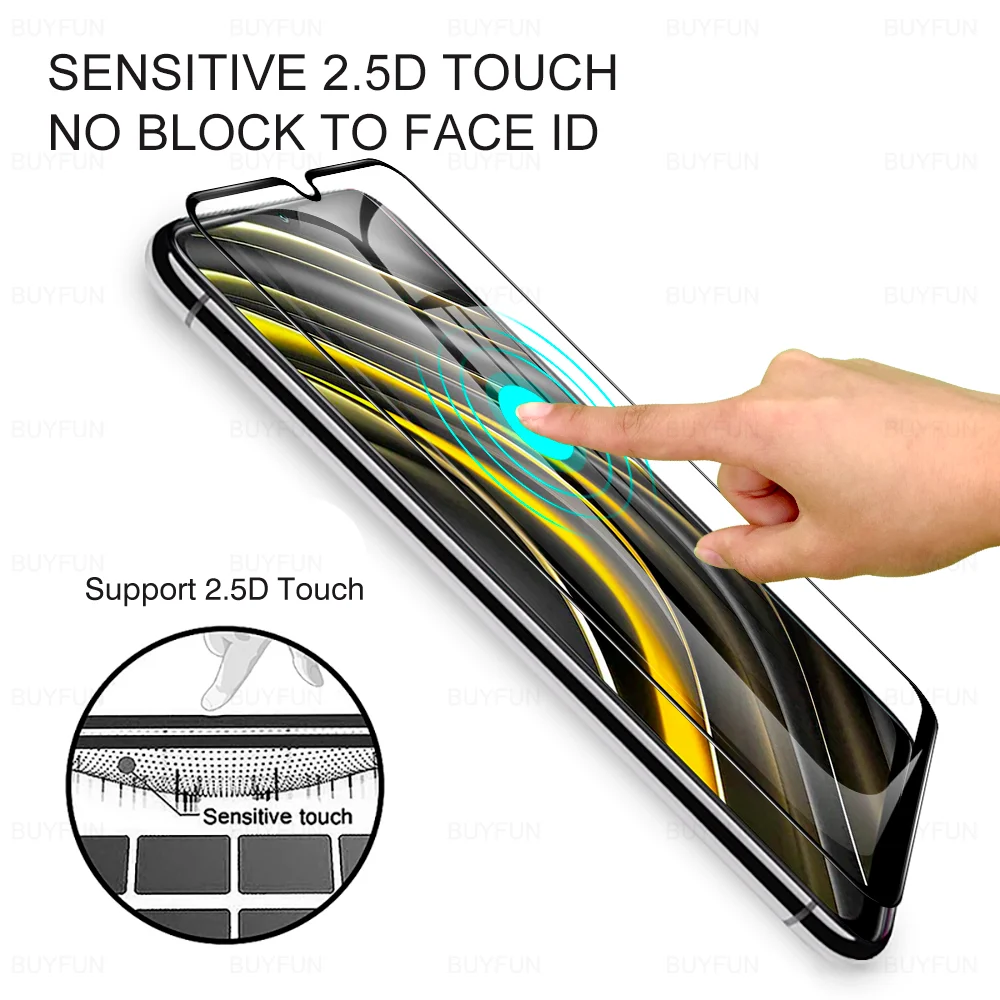 Закаленное стекло для Xiaomi poco M3 Pro 2 шт. Защитное Poco X3 NFC защитная пленка|Защитные