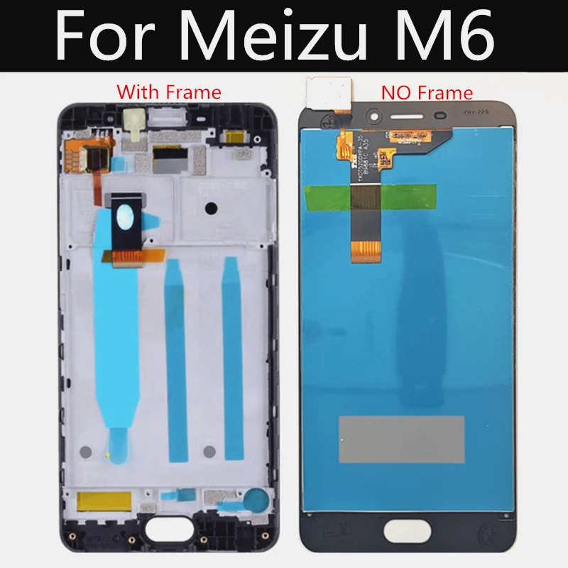5," для Meizu M6 M711H M711M M711Q ЖК-дисплей сенсорный экран в сборе Замена для Meizu Meilan 6 M711H ЖК