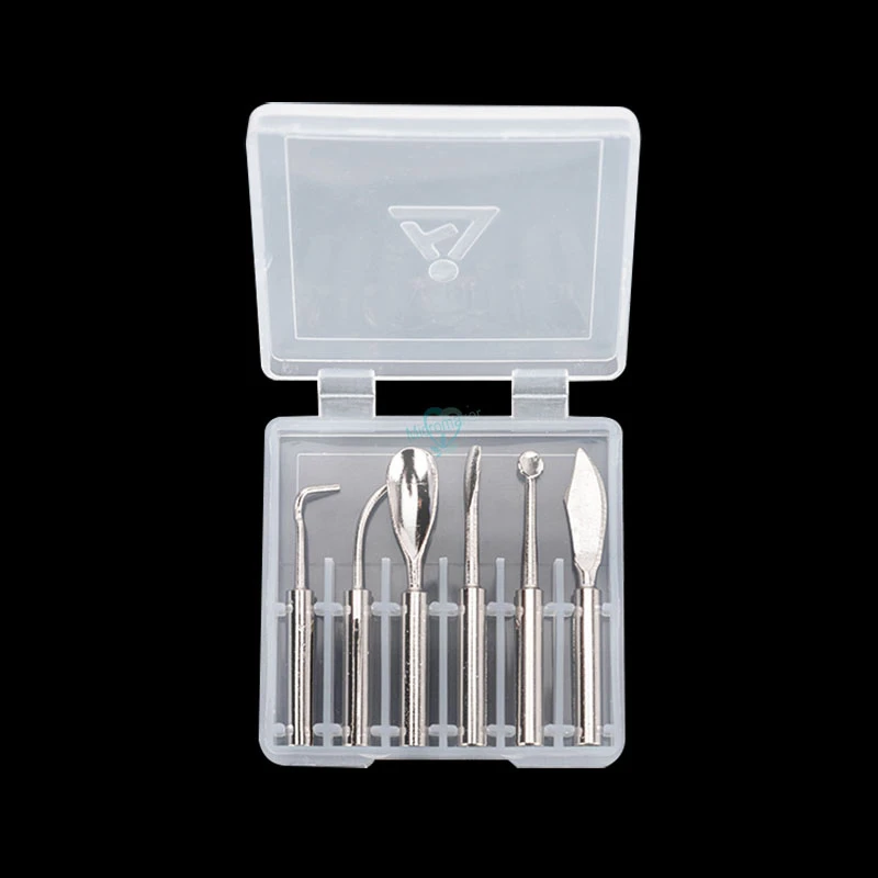 6 шт. зубной воск наконечник для Стоматологическая лабораторная Электроника Waxer