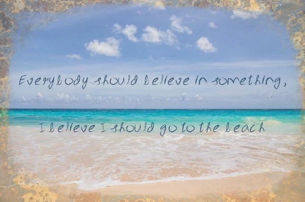 

Metal Wall Sign I Believe In Happiness On The Beach Tin Sign Poster Beach Beach Decoration Home Wall Decoration Retro Metal Sign