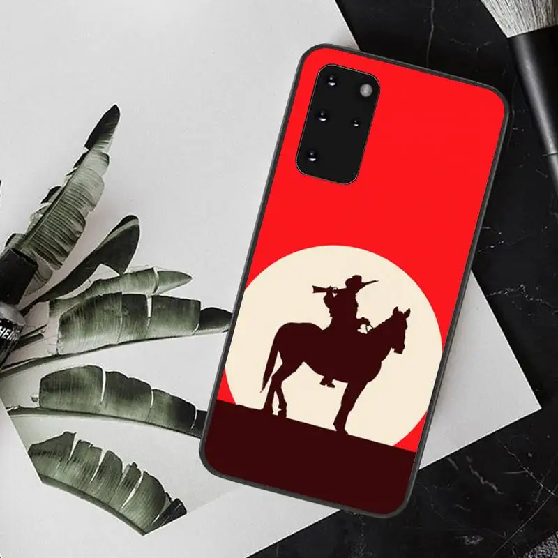HPCHCJHM Red Dead Redemption 2 новое поступление черный чехол для мобильного телефона Samsung S20
