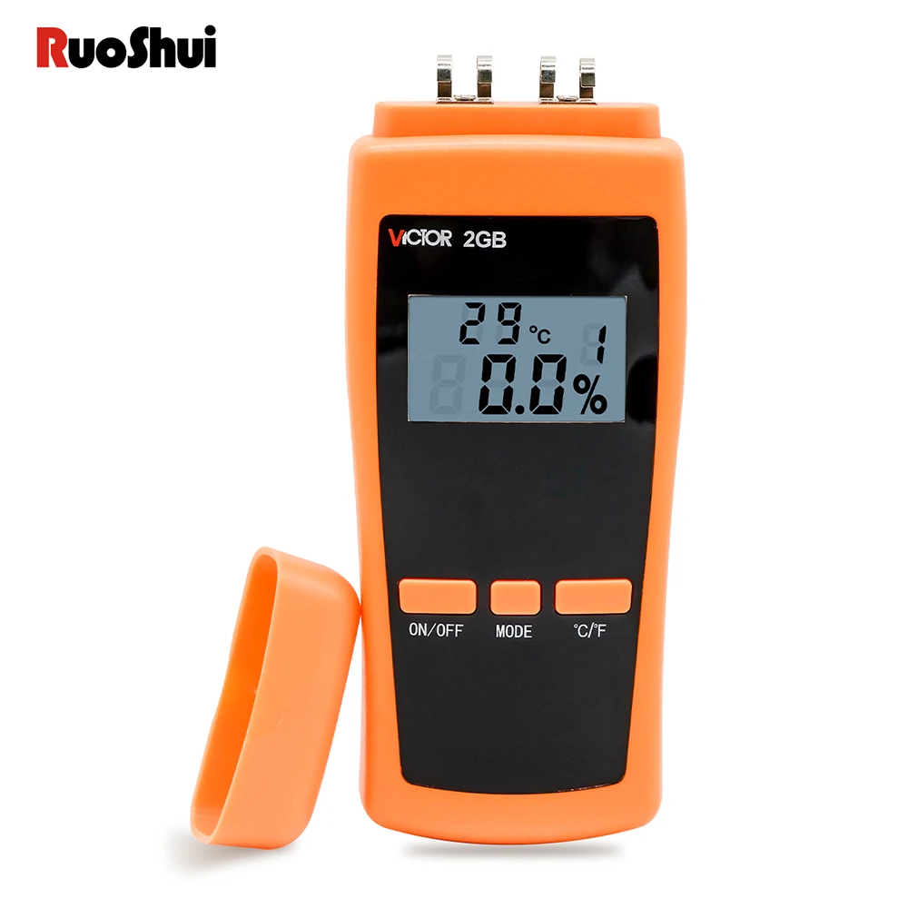 

Two Pins Digital Wood Moisture Meter Paper Humidity Tester Wall Hygrometer Timber Damp Concreate Cement Detector Tool VICTOR 2GB