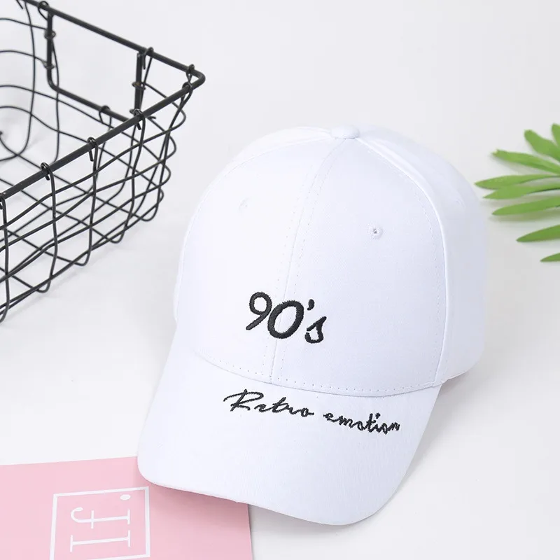 2019 модная бейсболка с вышивкой в стиле 90 х дикая Повседневная Всесезонная