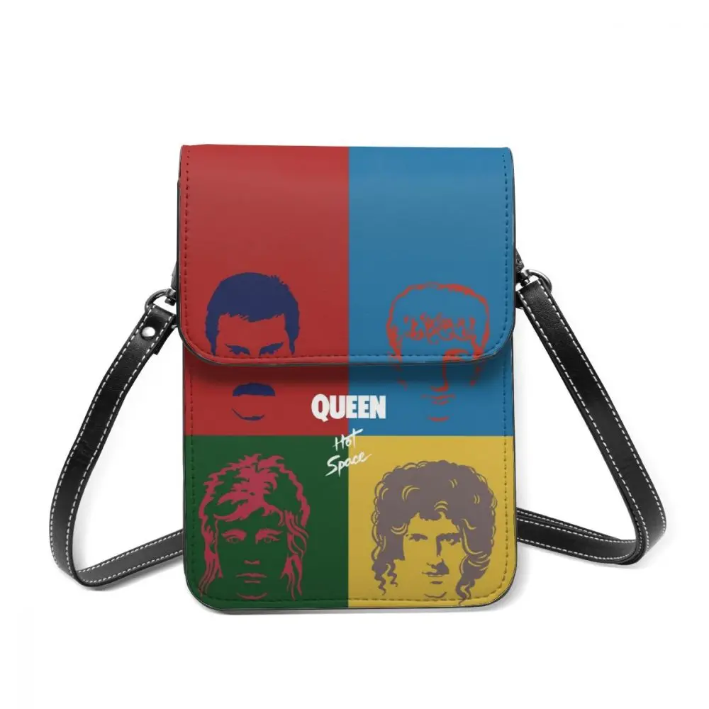 

Queen Shoulder bag, leather bag, multi-pocket lady bag, student fashion card bag, mobile phone bag