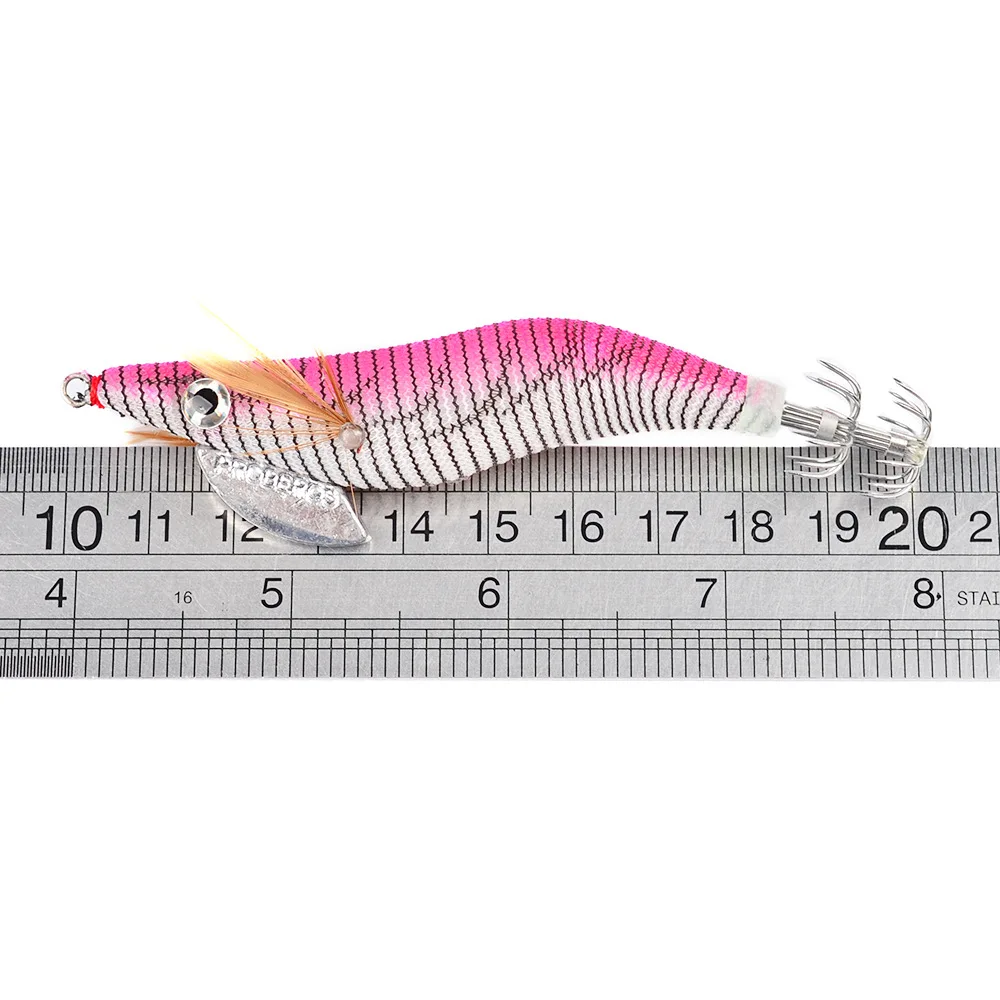 6 шт. светящаяся креветка жесткая искусственная приманка 2 5 #11g осьминог крючок