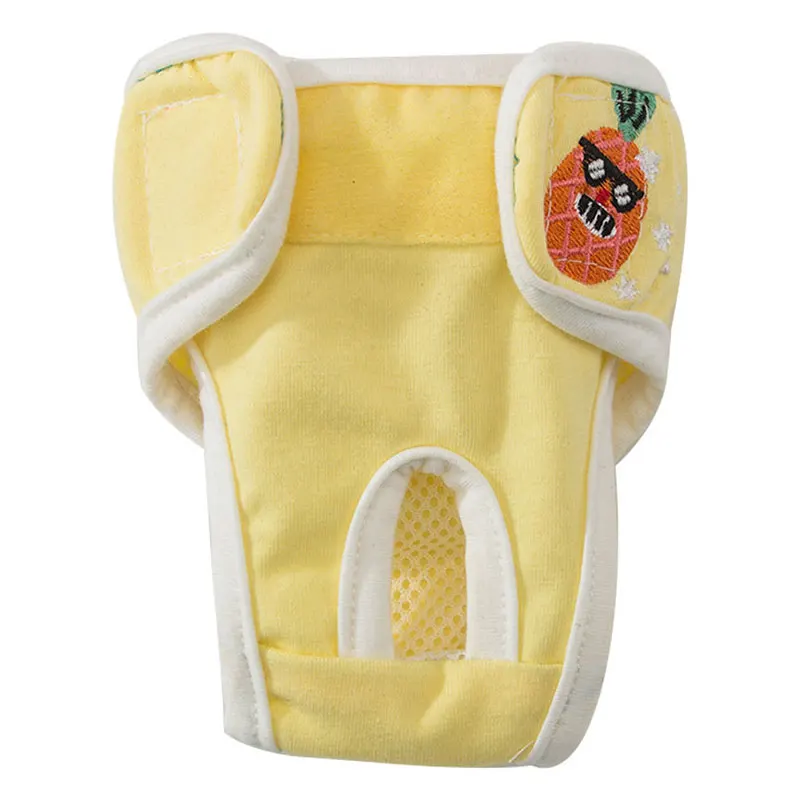 

Cute Dog Physiological Pants Breathable Washable Female Dog Shorts Diapers Girl Dogs Sanitary Pants Panties Pets Underwear S-2XL