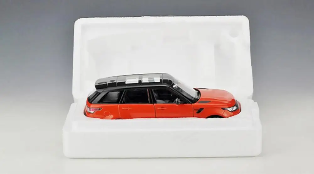 Welly 1/124 1:24 Range Rover Sport SUV внедорожник автомобиль литой Дисплей Модель игрушки на день рождения для детей мальчиков и девочек
