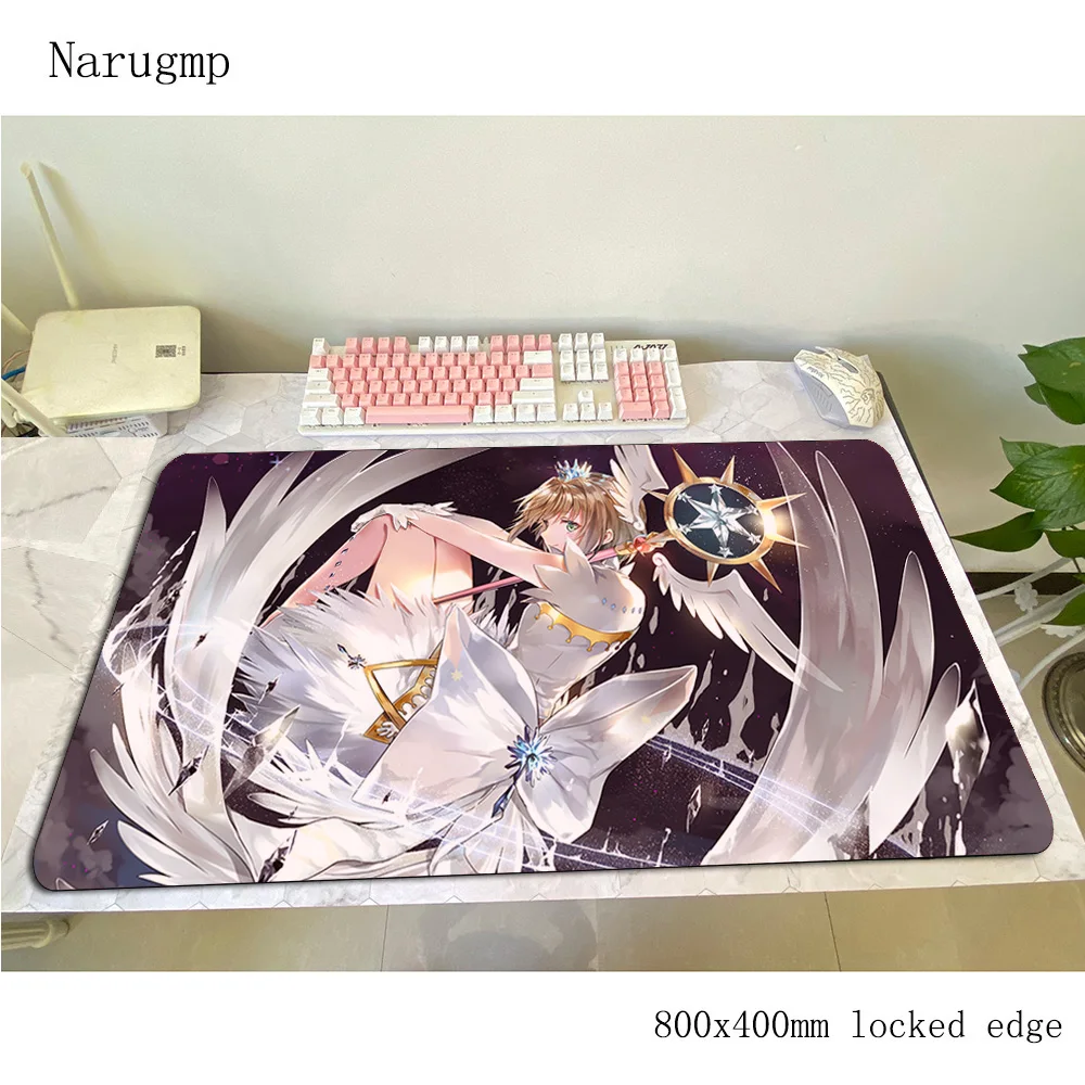 Коврик для мыши Cardcaptor Sakura коврик 800x400x4 мм компьютерной с закругленными краями