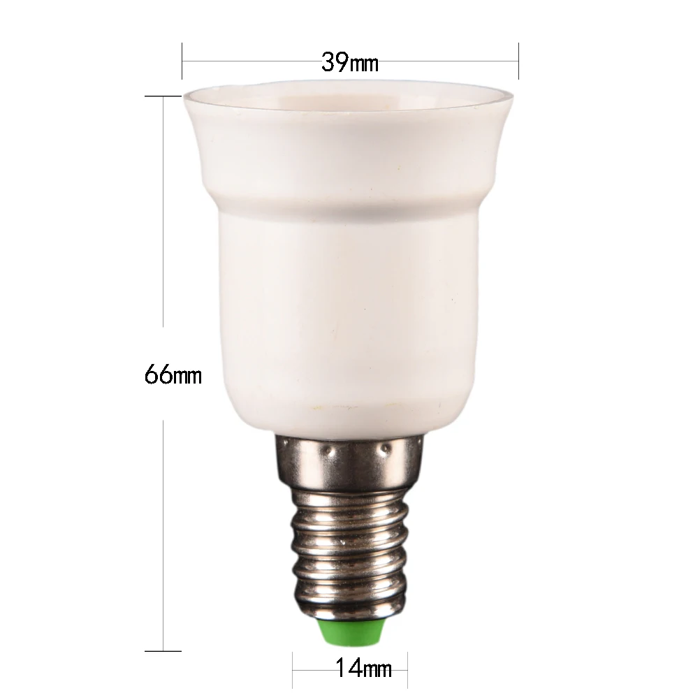 

E14 Turn E27 Lamp Holder Lampholder Switch Lamp Small Screw Mouth To Large Screw Mouth Flame Retardant Lamp Socket Adapter