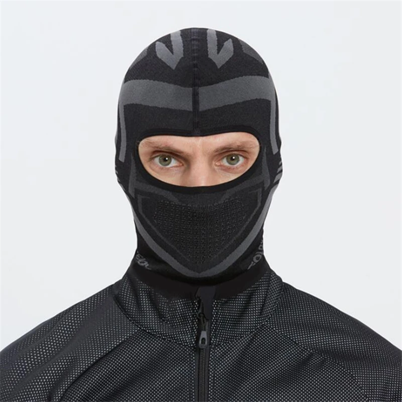 Ветрозащитная Балаклава маска для лица мотоциклетная тактическая с капюшоном