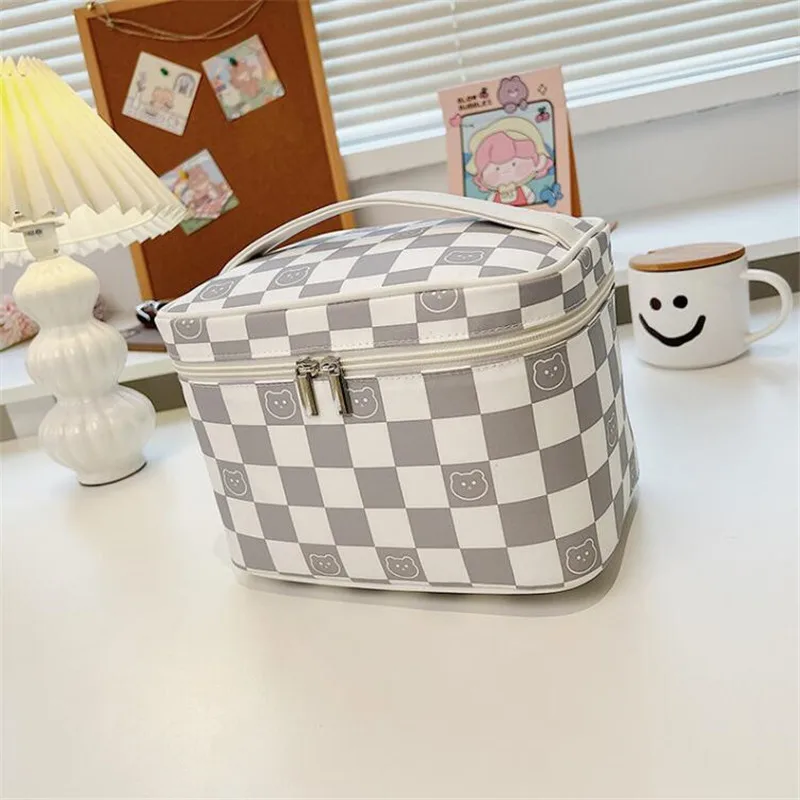 

High Capacity Women Makeup Bags Travel Wash Storage Bag Organizer Female Portable Cosmetic Beauty Case Toiletry Make Up Pouch