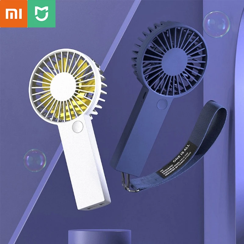 

Портативный мини-вентилятор Xiaomi Youpin, 2021 мА, зарядка от USB