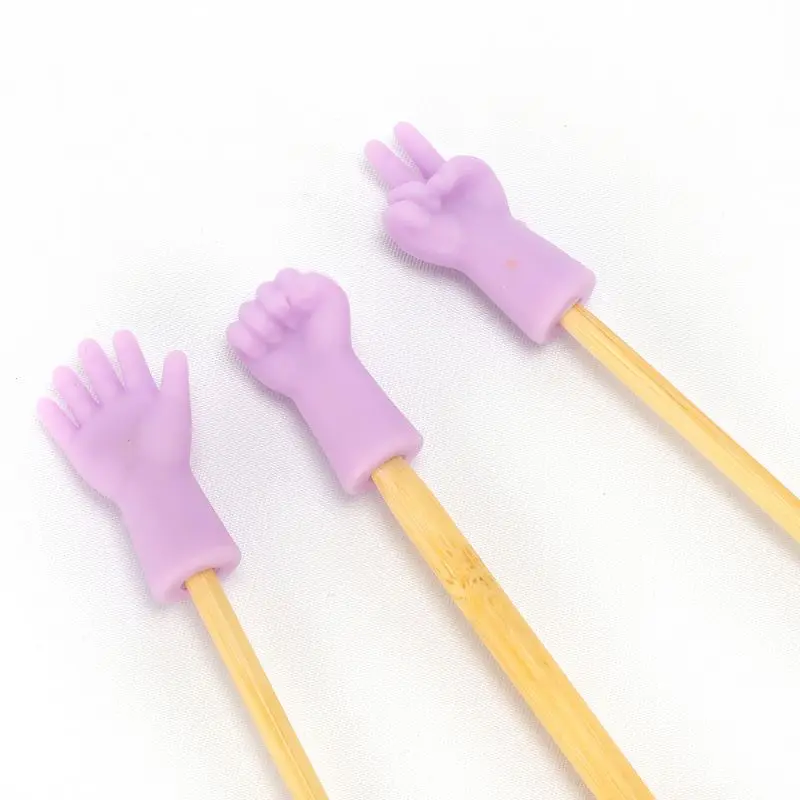 6 штук упак. спицы точечные протекторы для самостоятельного плетения вязания и