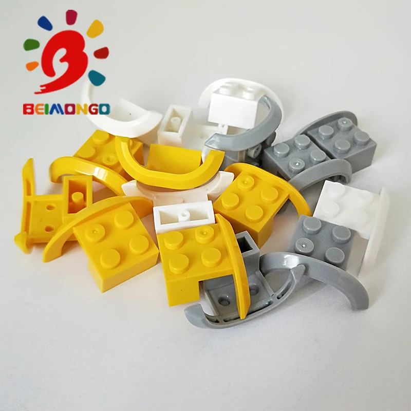 Бесплатная доставка! Строительные блоки BEIMONGO кирпичи 50745*2x4x1 Вт экран * 20 шт. Edu и