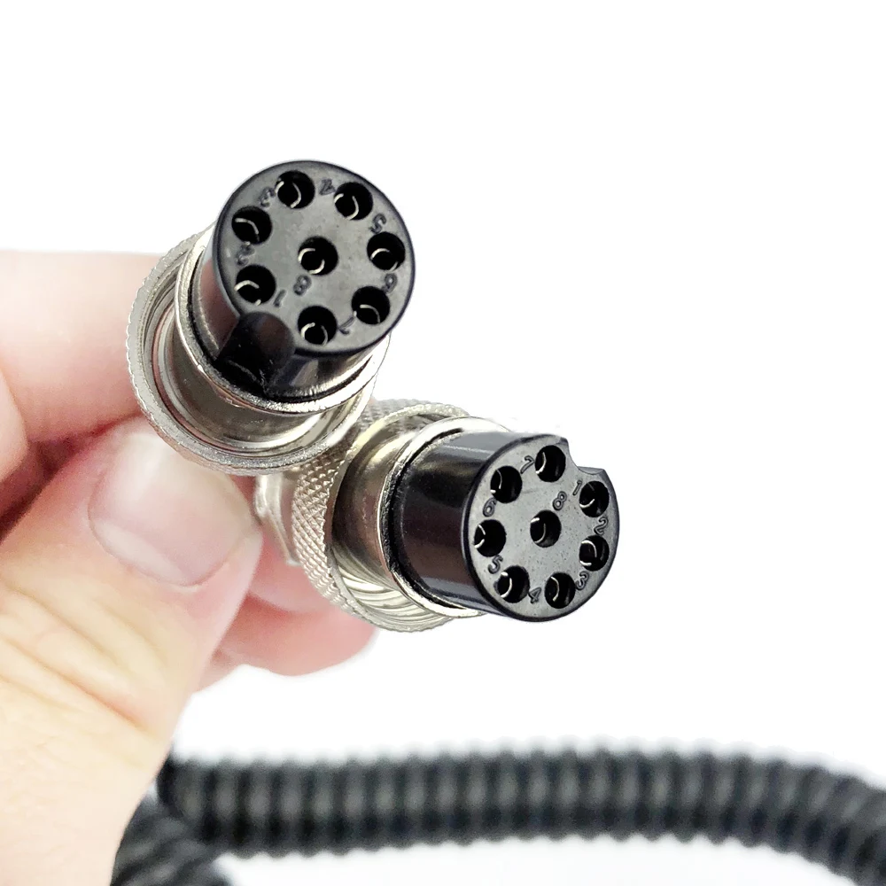 

8 Pin Microphone Extension Cable Fits For Yaesu Kenwood Icom Walkie Talkie Microphone Extension Cable Hot Sale