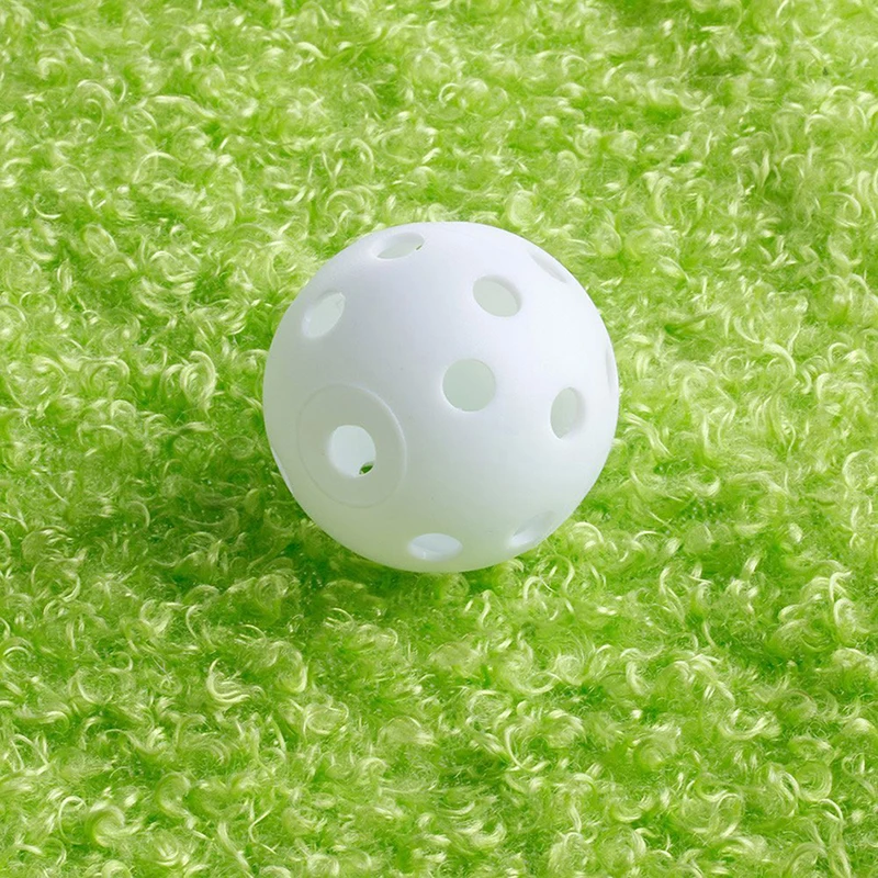 

1 Pcs Nice White Plastic PP Elastic Golf Practice Training Training Balls G0A1