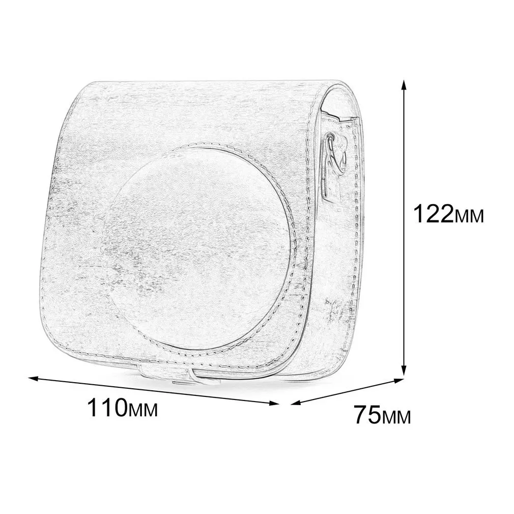 Полиуретановая сумка для переноски чехол защитный принадлежности камеры Fujifilm