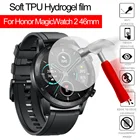 3D HD мягкая Гидрогелевая пленка из ТПУ для часов, полное покрытие, ультратонкая защита экрана часов для Honor Magic Watch 2 46 мм