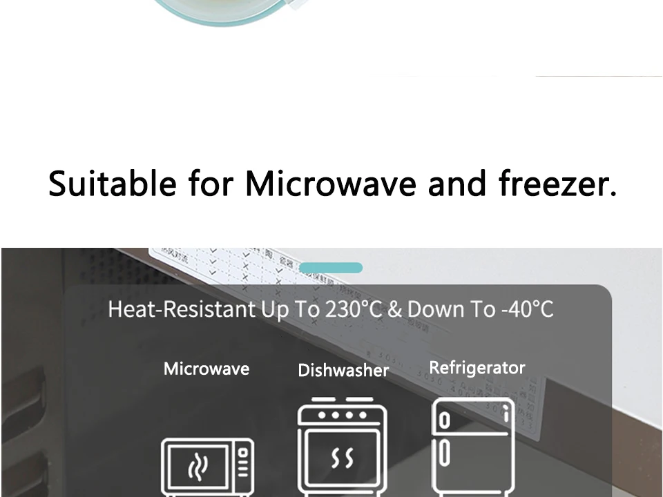 Силиконовый складной Ланч-бокс, контейнер для хранения еды, Bento BPA Free, Microwavable, портативный, для пикника, кемпинга, прямоугольная, открытая коробка