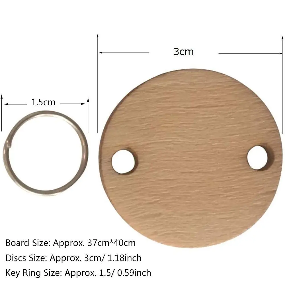 

DIY Wood Calendar Family And Friends Heart Printed Wall Calendar Sign Special Dates Reminder Board Home Hanging Decor Gifts