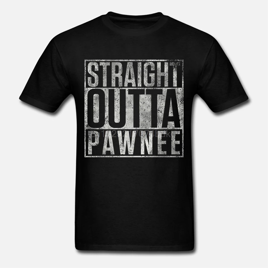 Футболка Прямая Из Pawnee парки и развлечения для отдыха Грег Майкл даниелс отдых -