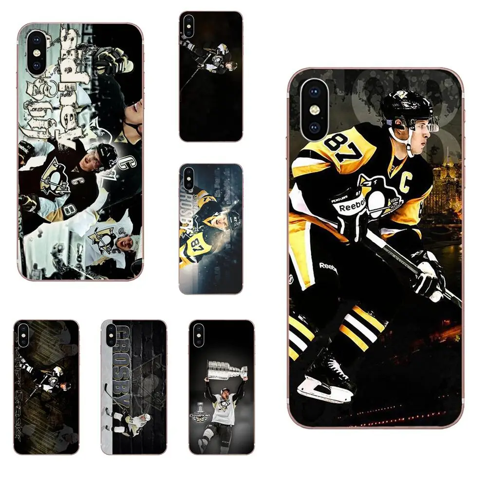 Мягкий термополиуретановый протектор Sidney Crosby для Xiaomi Redmi Mi 4 7A 9T K20 CC9 CC9e Note 7 9 Y3 SE Pro
