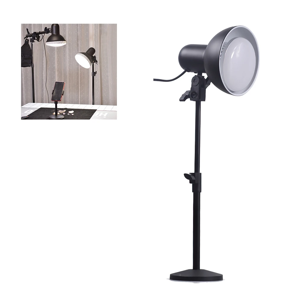 

TRAVOR 85W Phtotgraphy Light Dimmable 3200K-6000K LED Fill Light Spotlight With Stand for Studio Photo Lighting Video Live