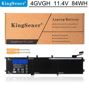 Аккумулятор KingSener 4gvgh для ноутбуков DELL Precision 5510 XPS 15 9550 series 1P6KD T453X 11,4 V 84WH