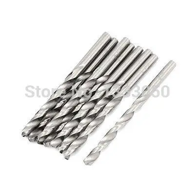

5.0mmx60mm High Speed Steel Straight Shank 2 Flutes Twist Drilling Bit