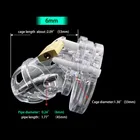 Заглушка для пениса кольцо для пениса взрослые игры БДСМ Блокировка для пениса Новая мужская клетка верности пояс с уретральными расширителями
