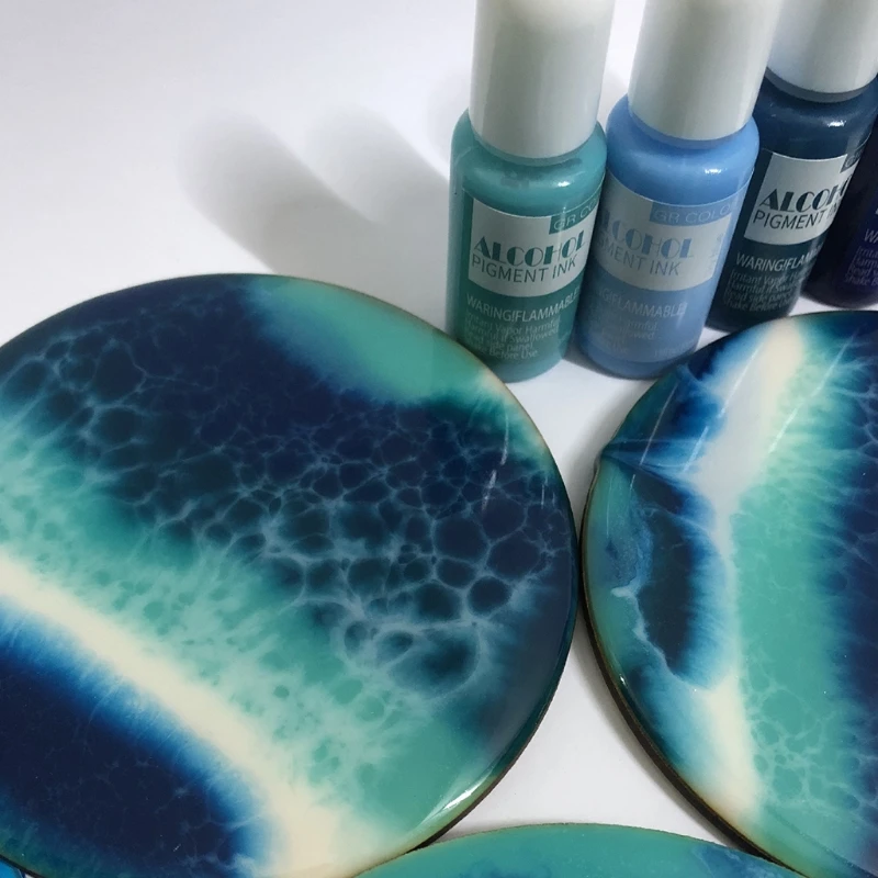 

XIWUYA 25 Colors Epoxy Pigment Liquid Colorant Dye Ink Diffusion UV Resin DIY Crafts Jewelry Making Accessories