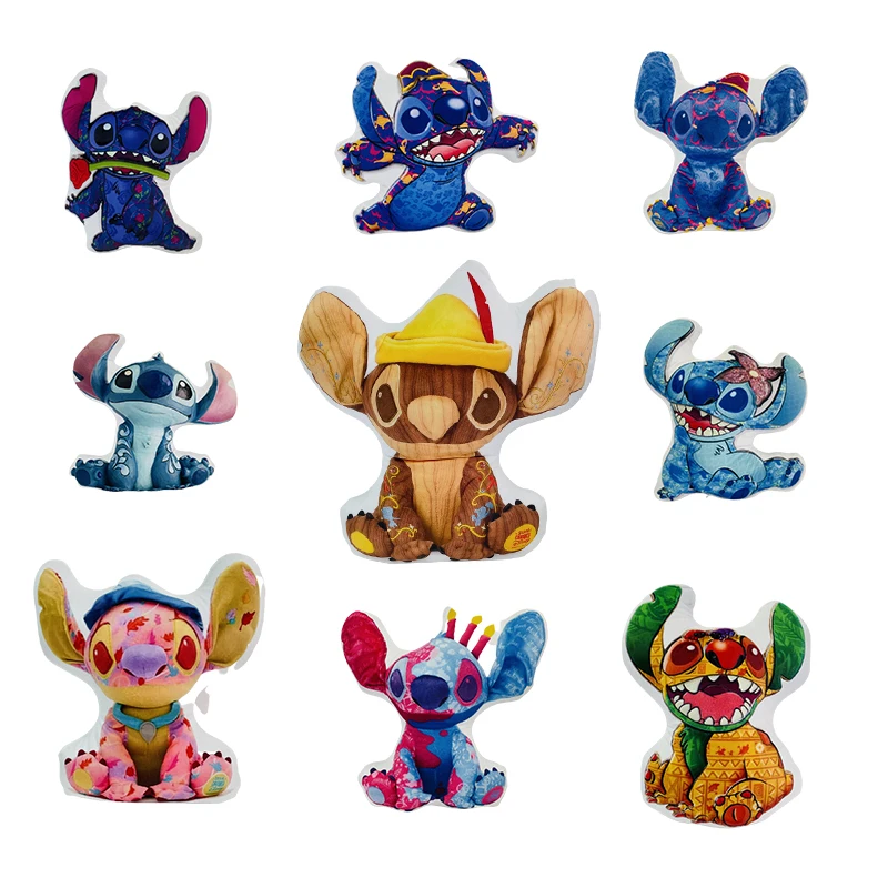 

New 30-50cm Special-shaped Doll Pillow Cushion Interstellar Baby Stitch Animation Peripheral Doll Girl Boy Gift Office Artifact