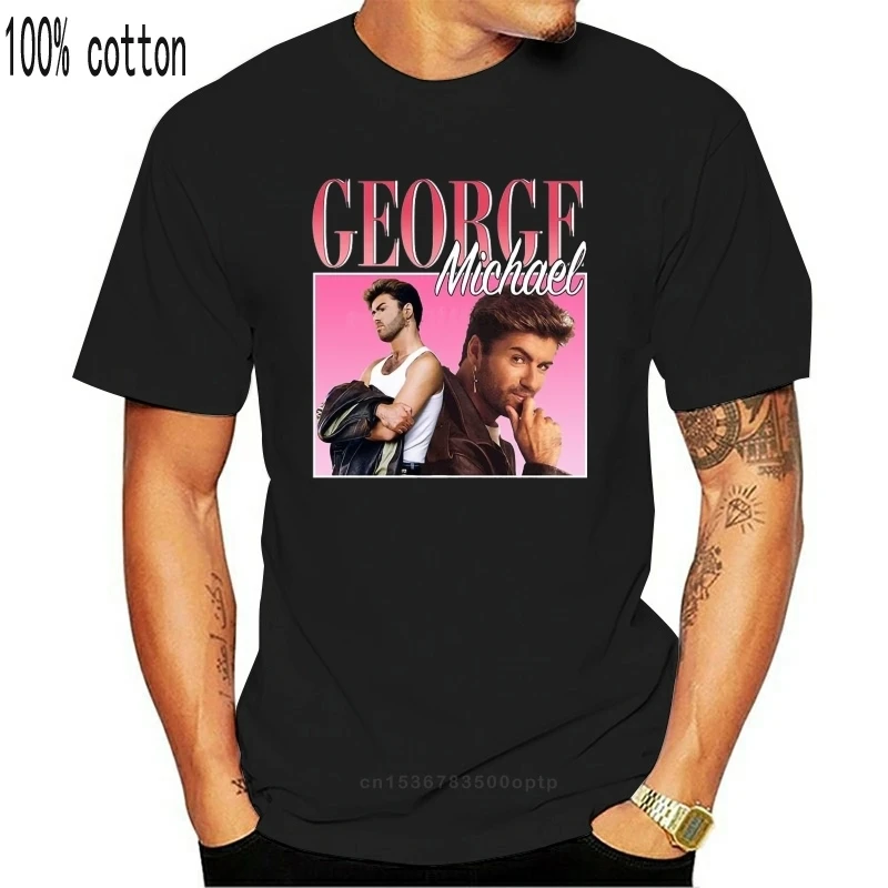 

New Men T shirt VINTAGE GEORGE MICHAEL TSHIRT Women tshirt