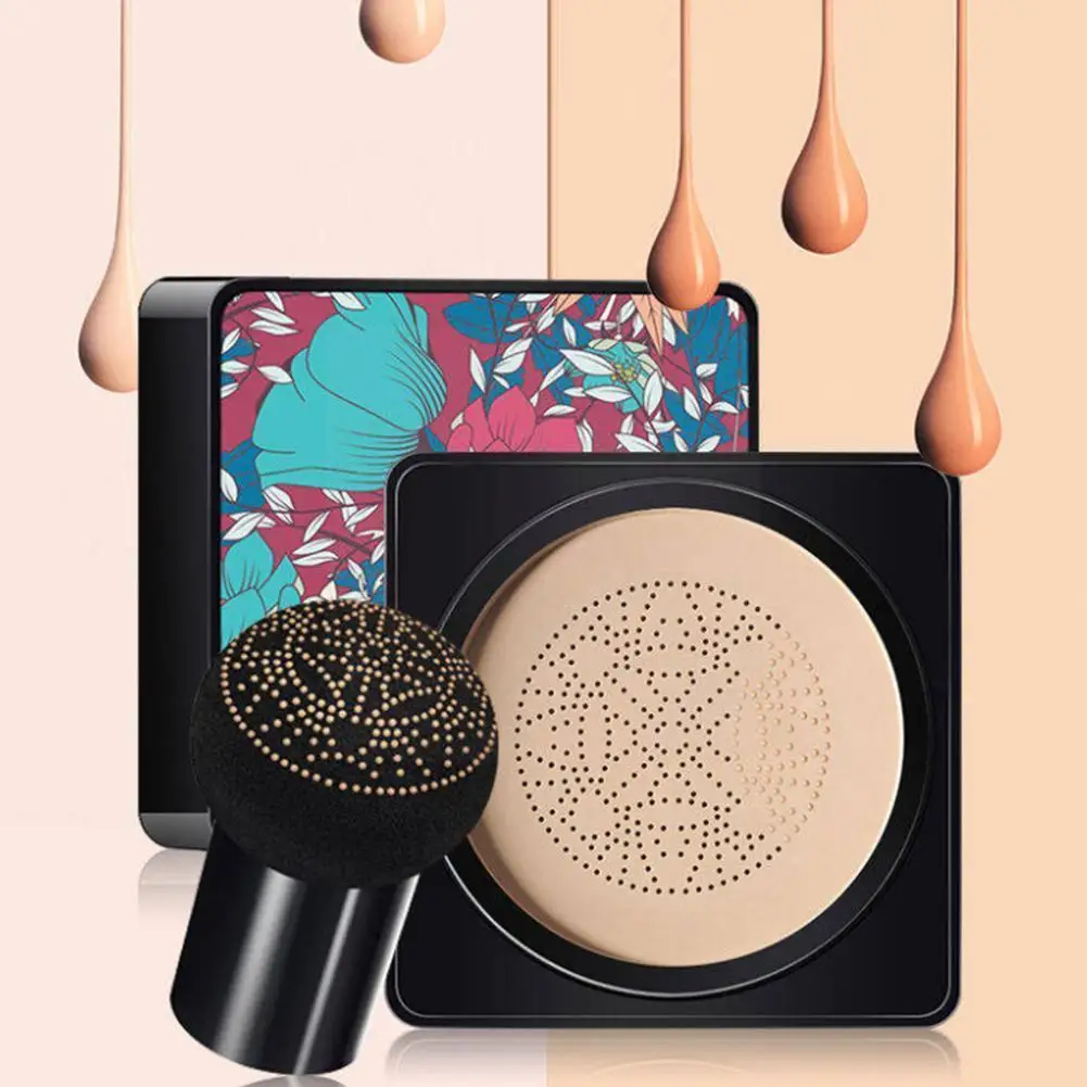 

Air Cushion Foundation Mushroom Make Up Foundation Moisturizing Natural Air-permeable Brightening Cushion Air H5p7