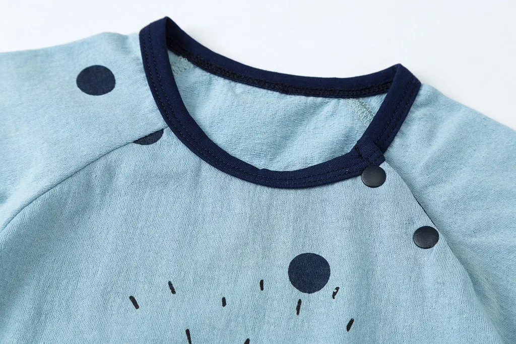 Комбинезон для новорожденных мальчиков и девочек комбинезон с коротким рукавом