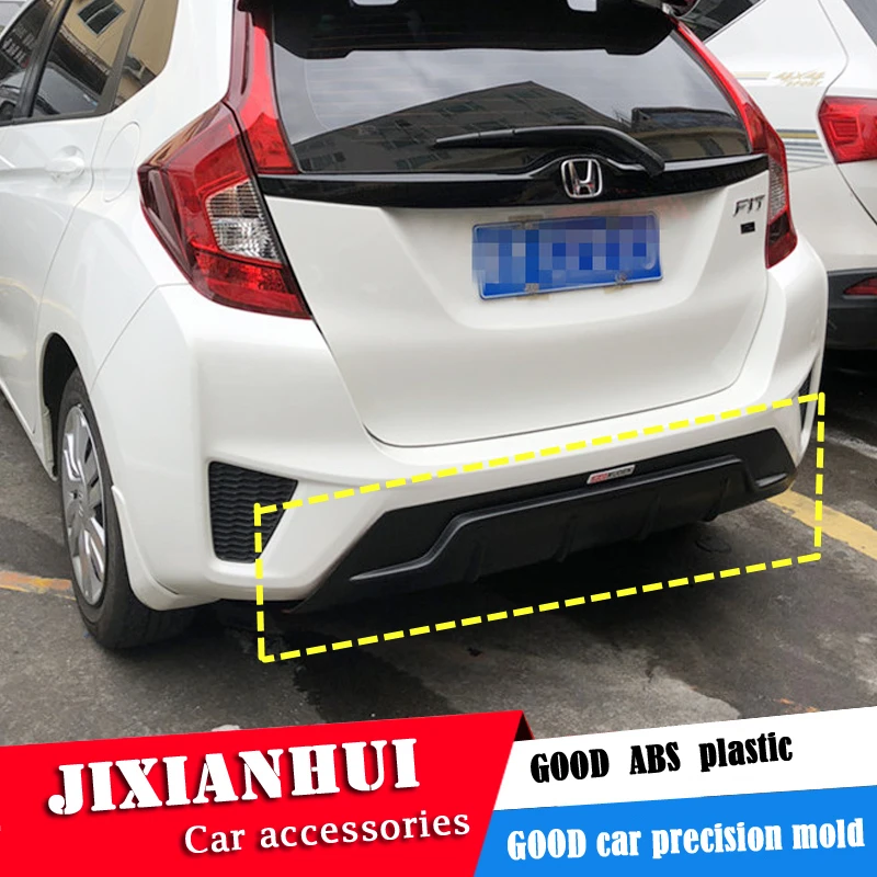 Спойлер для Honda FIT JAZZ Body kit 2014-2017 задний спойлер ABS диффузор переднего бампера