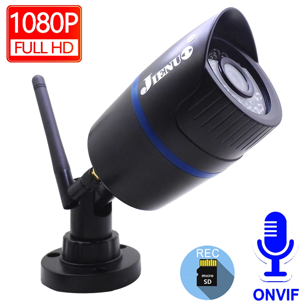 1080P 5MP IP камера Wifi HD Cctv охранное наблюдение наружная Водонепроницаемая аудио