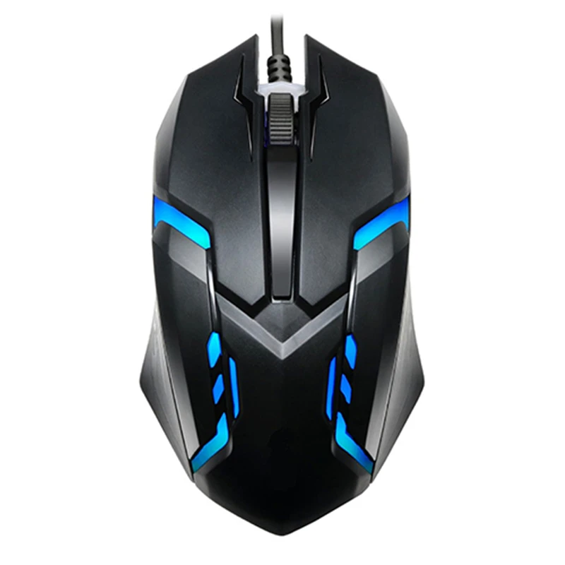 Проводная игровая мышь для компьютера USB геймерские мыши RGB светильник 1600 dpi профессиональная Проводная игровая мышь для ноутбука