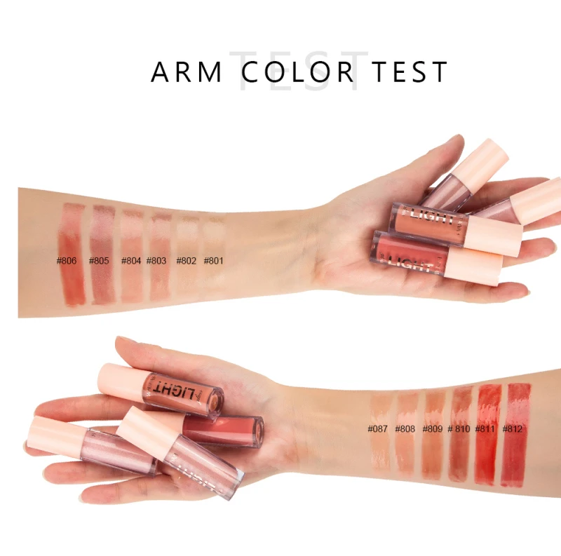 Блеск для губ 12 цветов сексуальный зеркальный водостойкий Увлажняющий блеск